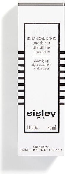 Image du produit Sisley Traitement du visage Botanical D-Tox Nuit (30 ml)