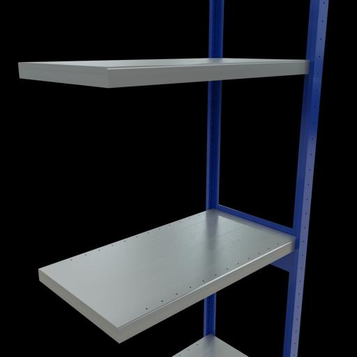 Actual product image Schulte Lagertechnik MULTIplus250 boltless add-on bay system with length bolts