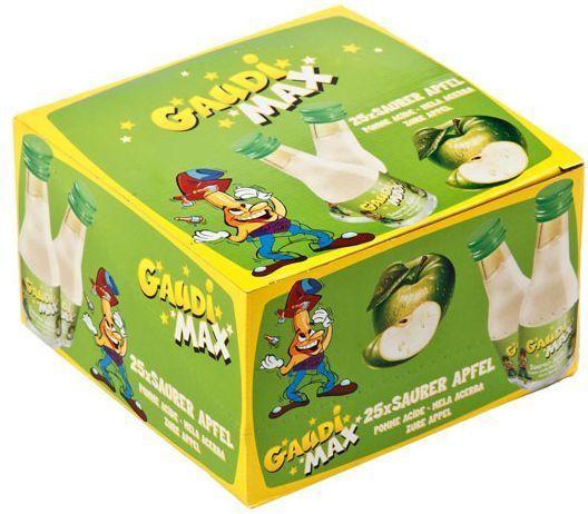 Image du produit GaudiMax Pomme aigre (25 x 2 cl)