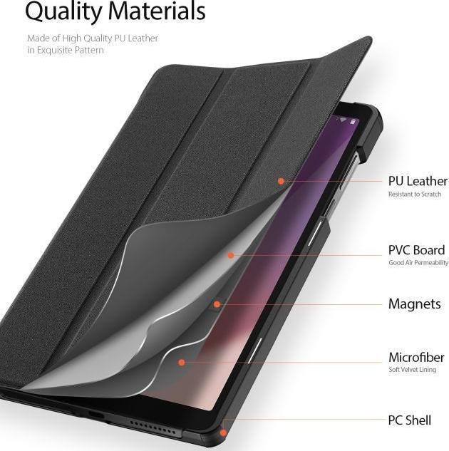 Image du produit Dux Ducis Domo Series Étui en cuir pour livres (Lenovo Tab M8 Gen 4)