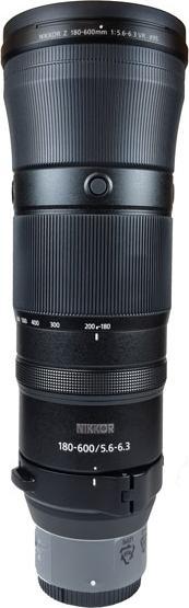 Actual product image Nikon Nikkor Z 180-600mm f/5.6-6.3 VR - (EU) (Nikon Z, full size)