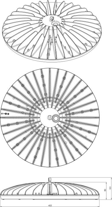 Produktbild Abalight LED-Flächenstrahler (25200 lm)