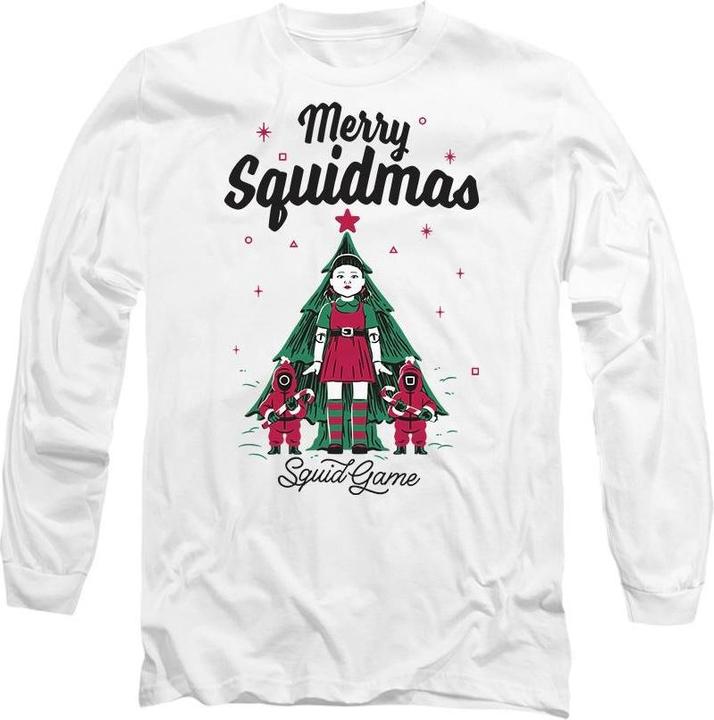 Squid Game Merry Squidmas TShirt (XXL)