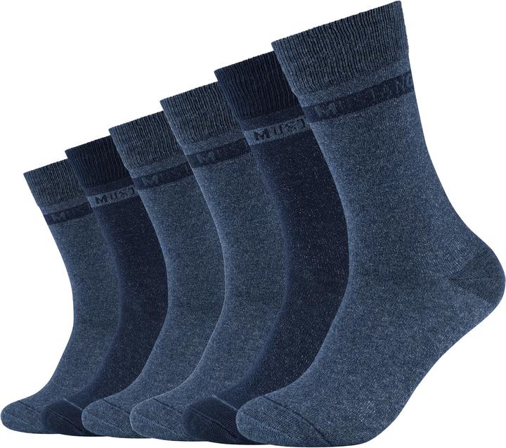 Mustang Men true denim organic cotton Socken 6p