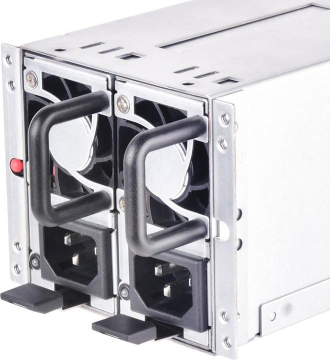 Actual product image Silverstone SST-GM800-2UG V2 redundant 2U power supply - 800 Watt (800 W)