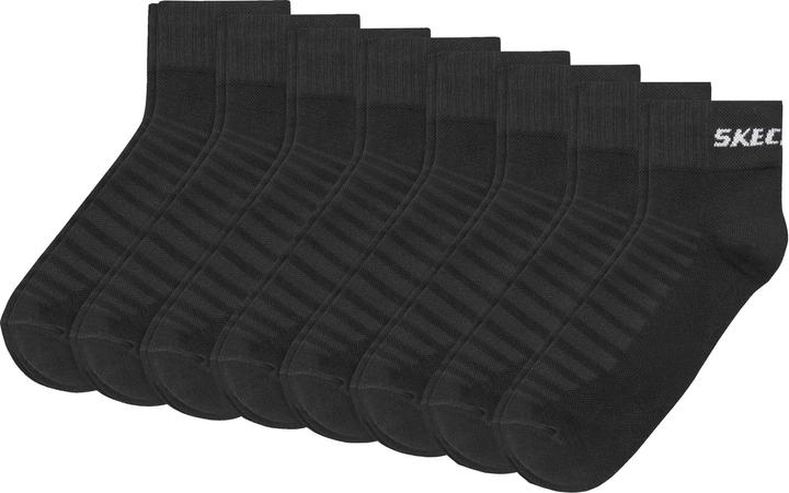 Image du produit Skechers Chaussettes quarts unisexes pack de 8 (paquet de 8, 35, 38)