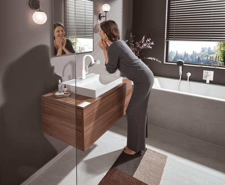 Produktbild hansgrohe AddStoris Seifenhalter, Wandmontage, mattweiss