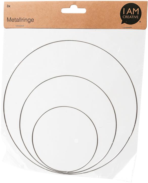 Actual product image I Am Creative metal rings