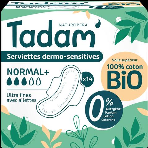 Actual product image Tadam Serviettes Dermo-Sensitive Ultra Normal + (14 x, Sanitary pads)