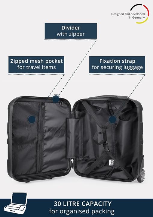 Actual product image Suitline 2-teiliges Kofferset (Hand luggage (up to 50 litres), L (90 - 115l))