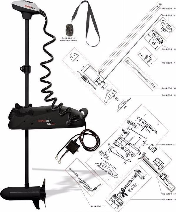Produktbild BLX 65 BMR Elektroaussenbord-Motor
