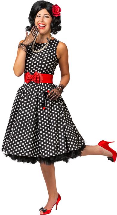 Actual product image Orlob 50s Rockabilly Dress With 2 Pockets (38)