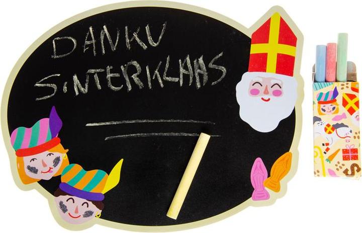 Produktbild LG-Imports Kreidetafel Nikolaus inklusive Kreide