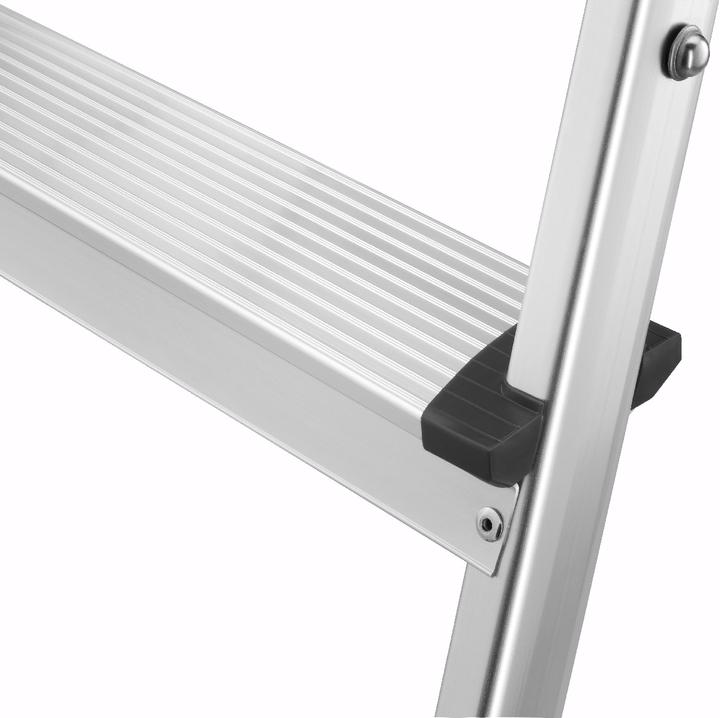 Actual product image Hailo D60 StandardLine, aluminium stepladder, 2x3 steps (Stile, 64 cm)