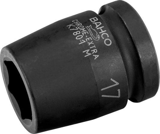 Produktbild Bahco 1/2" Kraft-Steckschlüssel-Einsatz, Sechskant, 30 mm, phosphatiert (42 mm)