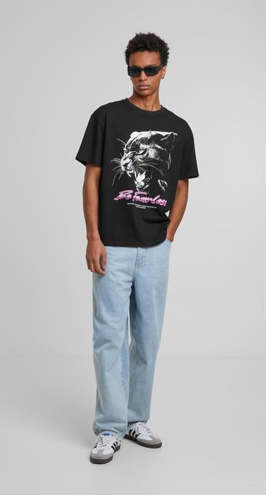 Actual product image Mister Tee MisterTee Be Fearless Oversize Tee - 179327 (XS)