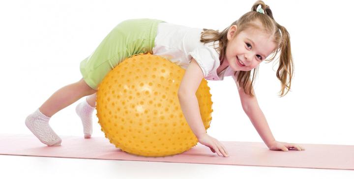 Image du produit LUDI Motor Development Ball Gymnastics and Yoga Ball for Children - Massage Texture with soft pins -