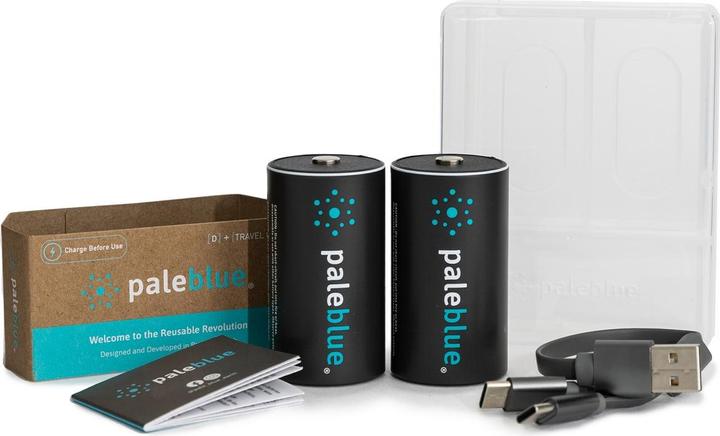 Image du produit Pale Blue Battery D USB-C (2 pcs, D, 5000 mAh)