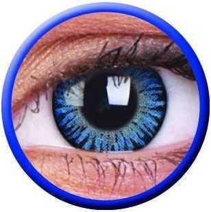 Actual product image Air Optix ColourVUE 3 Tones Colored Blue (-8, Monthly lens, 2 Piece, Spherical)