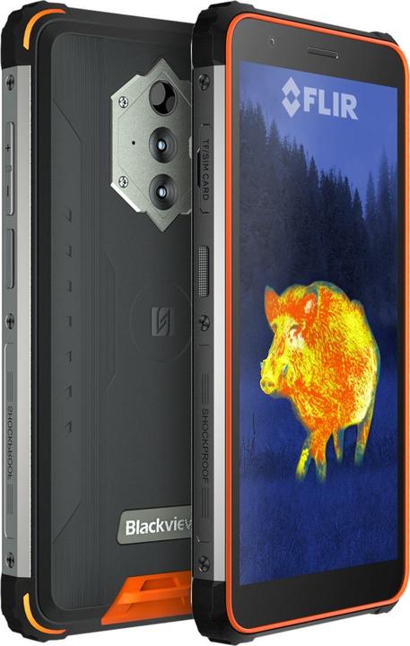 Actual product image Blackview BV6600 Pro (64 GB, Black, Orange, 5.70", Dual SIM, 16 Mpx, 4G)