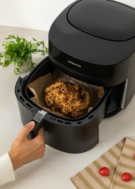 Actual product image Create - FRYER AIR PRO LARGE - Deep fryer without oil 6,2L, Zwart, 1800 W, 6 of 7 ports