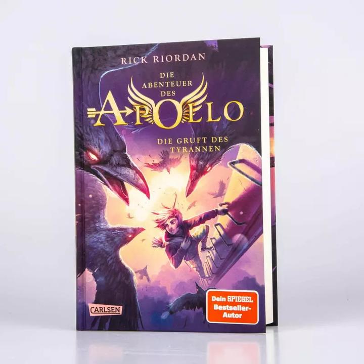 Produktbild Die Abenteuer des Apollo 4: Die Gruft des Tyrannen (Deutsch, Rick Riordan, 2020)