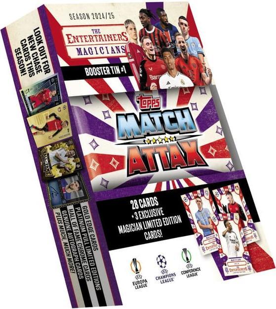 Actual product image Topps Match Attax Uefa (English, Booster Pack)
