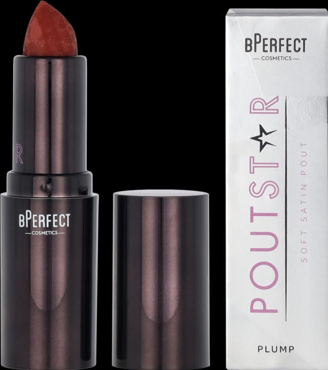 Produktbild BPerfect Cosmetics POUTSTAR satin lipstick #plump 3,5 gr (Plump)