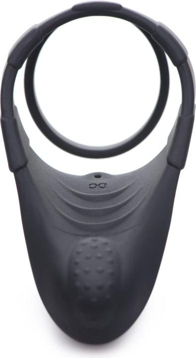 Image du produit Pipedream 10X Silicone Cock Ring + Vibrating Taint Stimulator (4 cm)