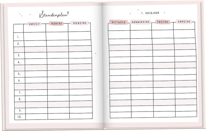 Produktbild Schülerkalender 2024 / 2025 Das wird mein Jahr (17 x 21.5 cm, Harter Einband, Deutsch)