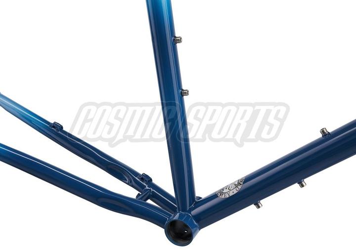 Produktbild Ritchey Outback V2 Disc Gravel Rahmenkit, Anniversary Edition, 650B/700C, XS, half moon blue/white