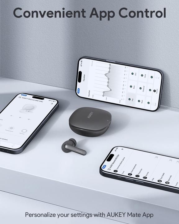 Image du produit Aukey MOVE - Écouteurs (ANC, 30 h, Sans fil)