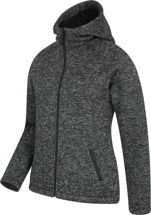 Immagine prodotto Mountain Warehouse Nevis Felpa con Cappuccio e Zip Intera Cerniera su intera lunghezza Donna (40)