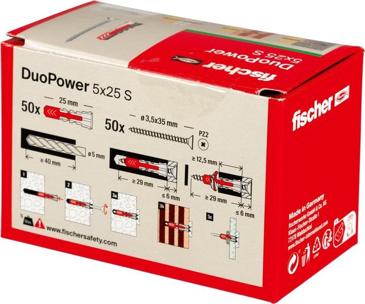 Produktbild Fischer DuoPower (50 Stk.)