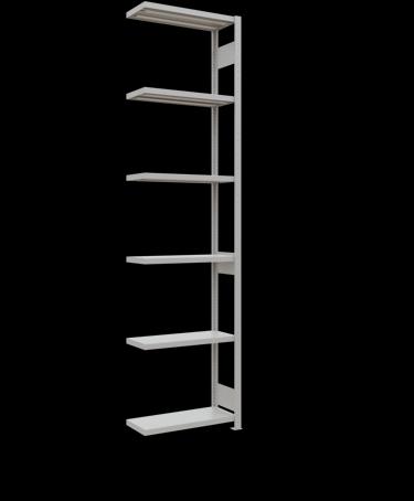 Stecksystem Anbauregal MULTIplus250 mit Längenriegel