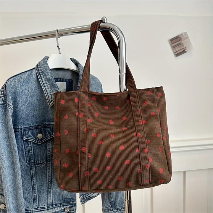 Only-Bags.Store Grosse Kapazität Mode Casual Tote Bag, süsse Umhängetasche mit einfachem Tragegriff, vielseitige