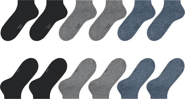 Produktbild Falke Happy 6-Pack Herren Sneakersocken (6er Pack, 43 - 46)