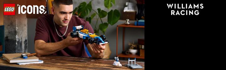 Immagine prodotto LEGO Williams Racing FW14B mit Nigel Mansell (10353, LEGO Icons)