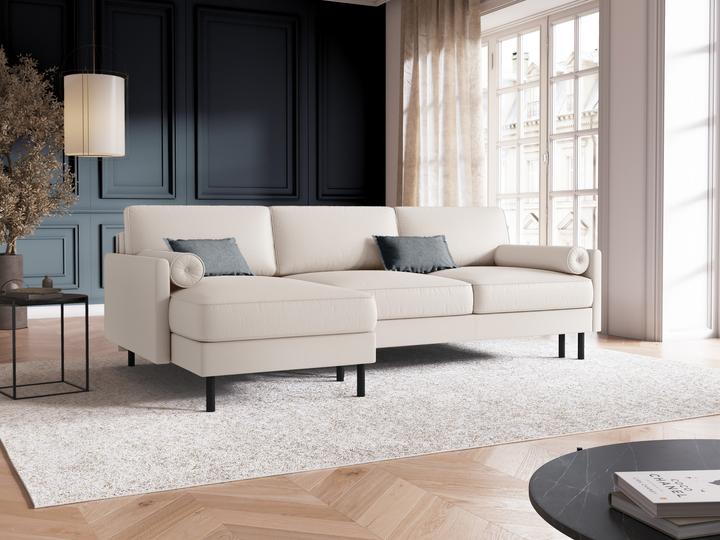 Actual product image Micadoni Left Corner Sofa With Bed Function And Box, "Scott", 5 Seats, 212x142x87Made in Europe (Corner sofa)