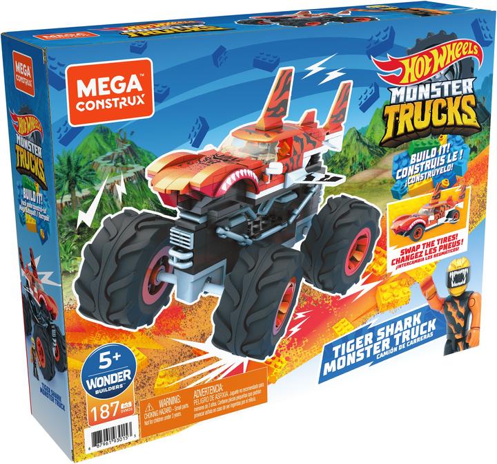 Image du produit Mega Construx Monster Trucks Tiger Shark