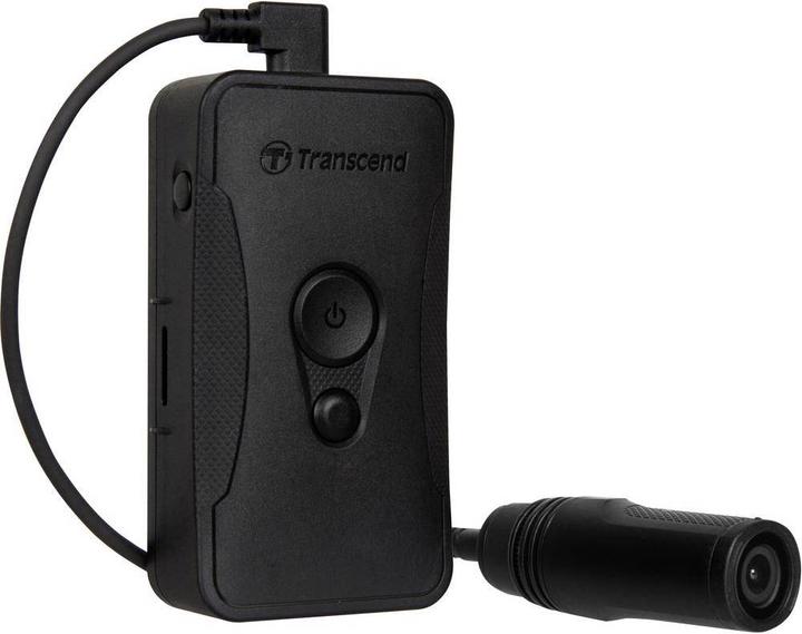 Transcend DrivePro Body 60 (Eingebautes Display, Bluetooth, WLAN, Nachtsicht, GPS-Empfänger, Full HD)