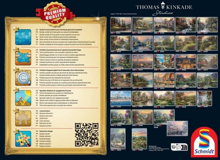 Image du produit Schmidt Spiele Années Disney édition spéciale (1000 pièces)