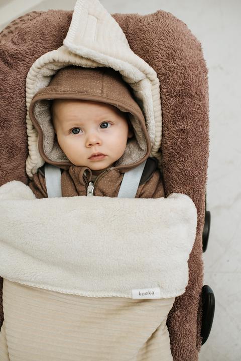Actual product image Koeka Footmuff 0+ 3/5 points teddy Vik