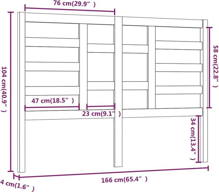 Immagine prodotto VidaXL Edan (166 x 4 x 104 cm)