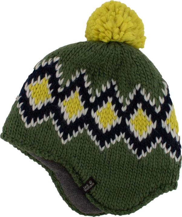 Actual product image Jack Wolfskin Diamond Knit Cap Children's bobble hat Knitted hat