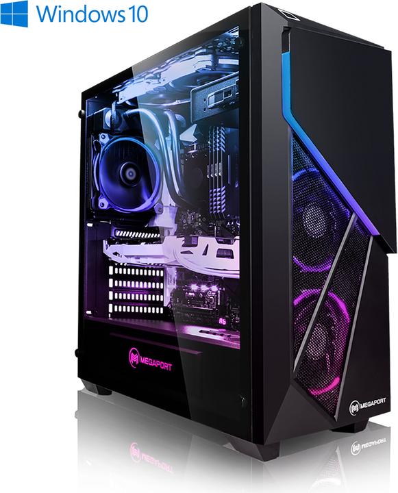 Produktbild Megaport Gaming PC Intel i9 • GeForce RTX 3080 Ti 12GB • 32GB RAM (Intel Core i9-11900F, 32 GB, 2000 GB)