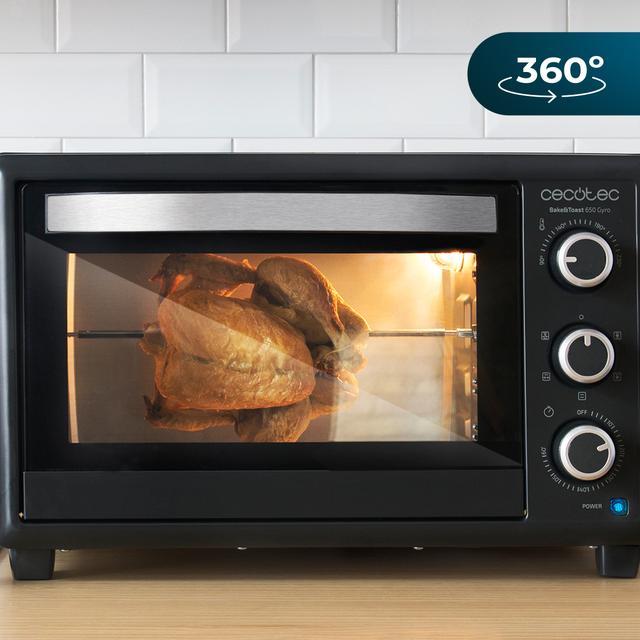 Image du produit Cecotec Bake&Toast 3090 Black Gyro 30 L 1500 W Black Grill