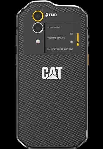 Image du produit Cat S60 (32 Go, Noir/Argent, 4.70", Double SIM hybride, 13 Mpx, 4G)