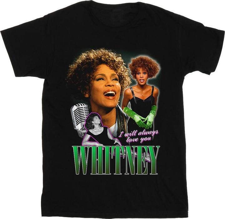 Whitney Houston I Will Always Love You Homage TShirt (L)