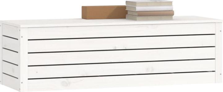 Immagine prodotto VidaXL Truhe Weiss 109x36,5x33 cm Massivholz Kiefer,Farbe